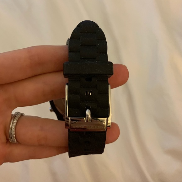 Michael Kors Black jelly watch - Picture 4 of 5